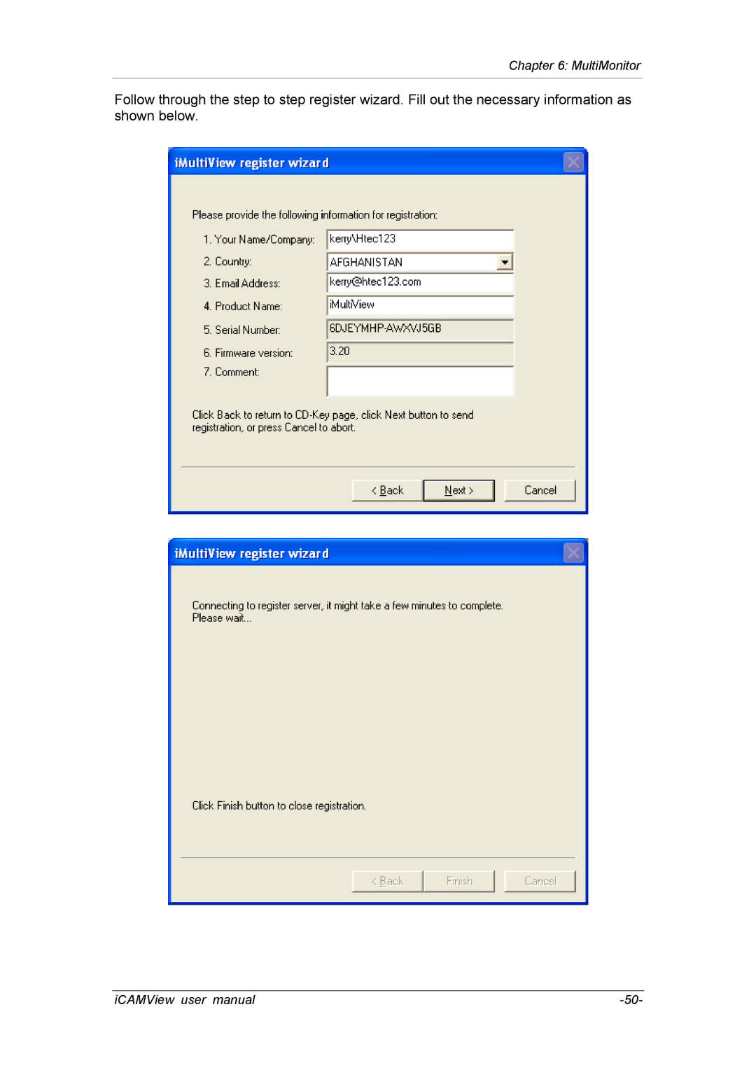 deXlan 050862 user manual MultiMonitor 