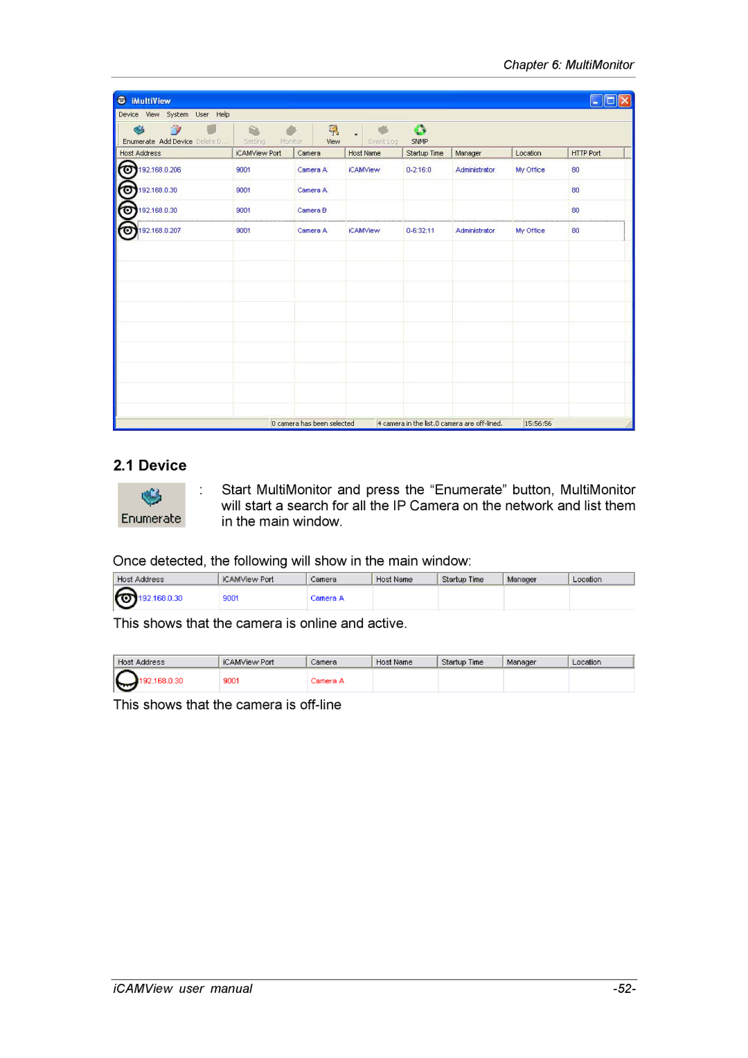 deXlan 050862 user manual Device 