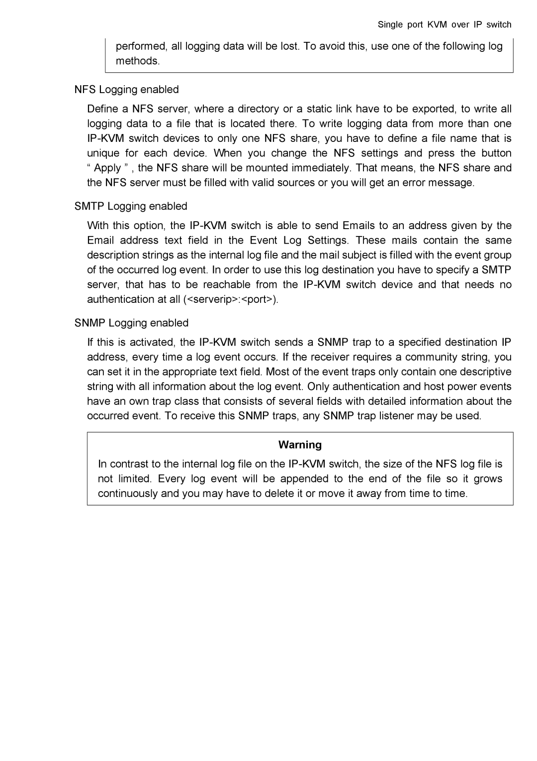 deXlan IP-KVM user manual Single port KVM over IP switch 