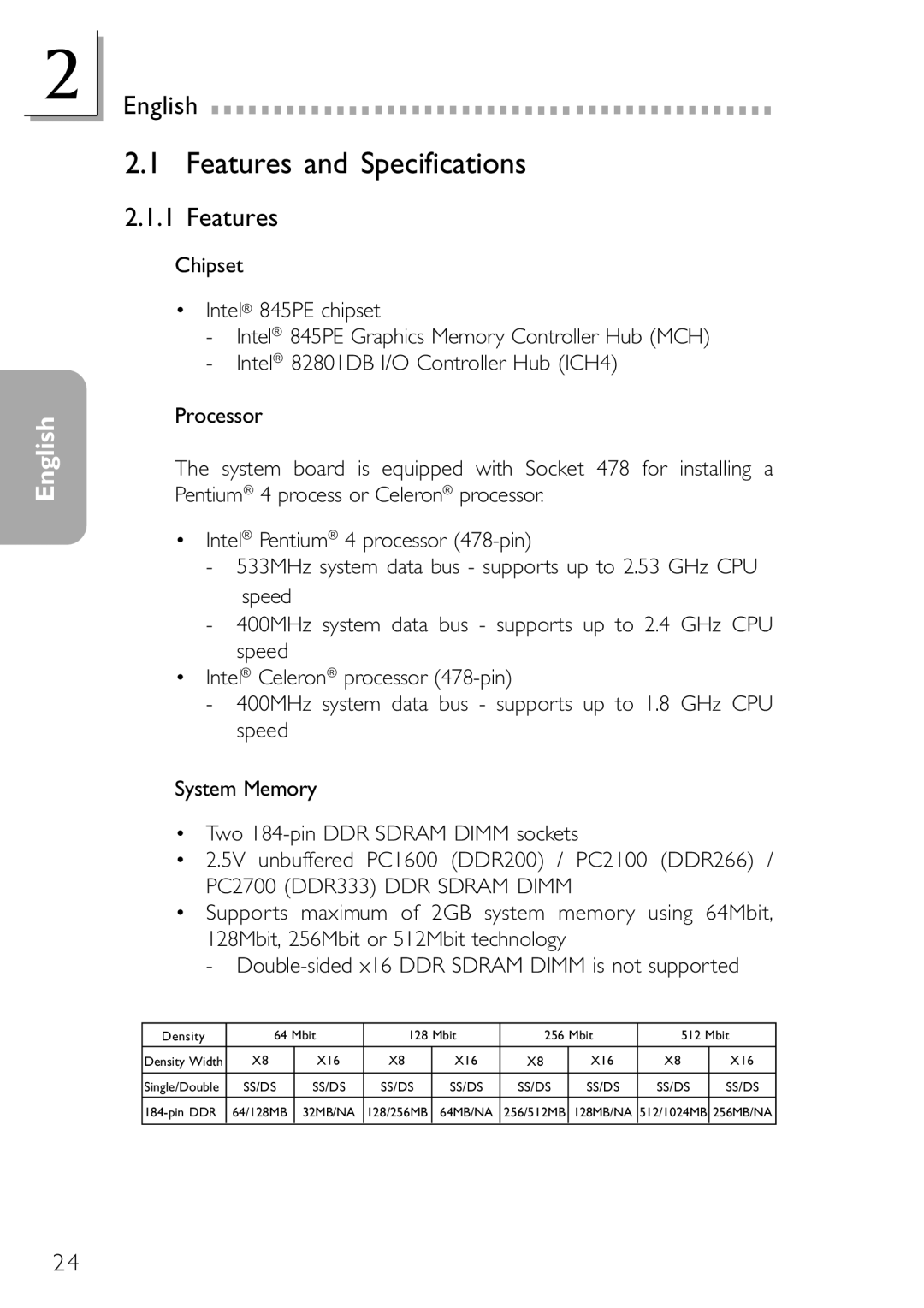 DFI NB78-BL, NB78-BC manual Features and Specifications 