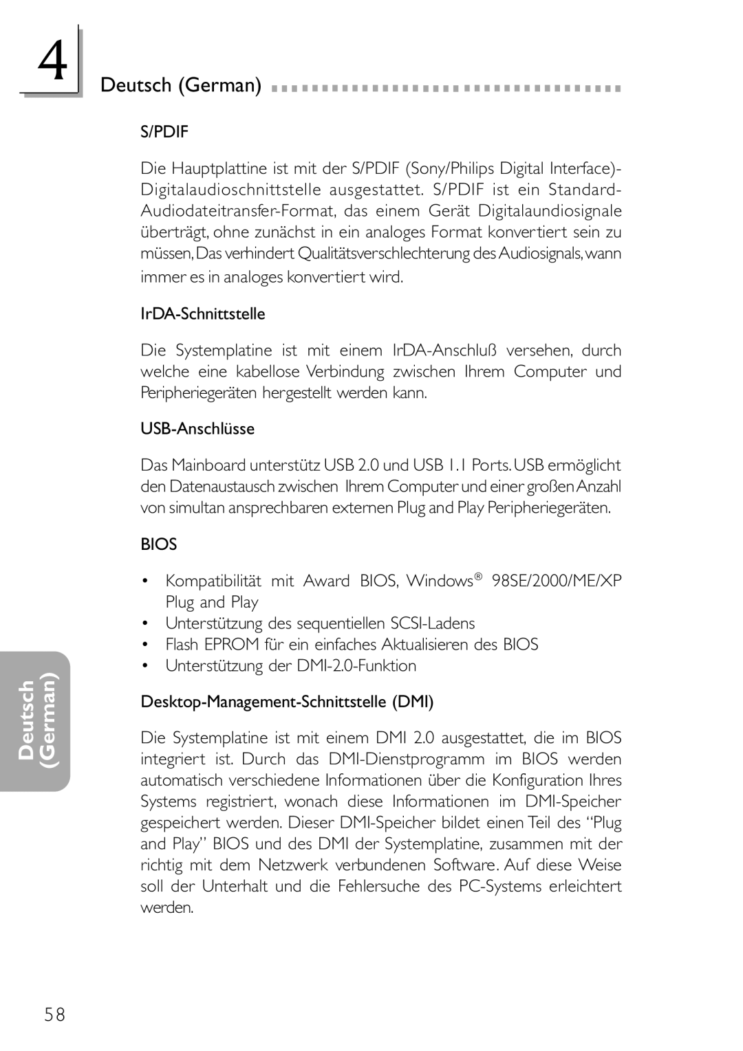 DFI NB78-BL, NB78-BC manual Pdif 