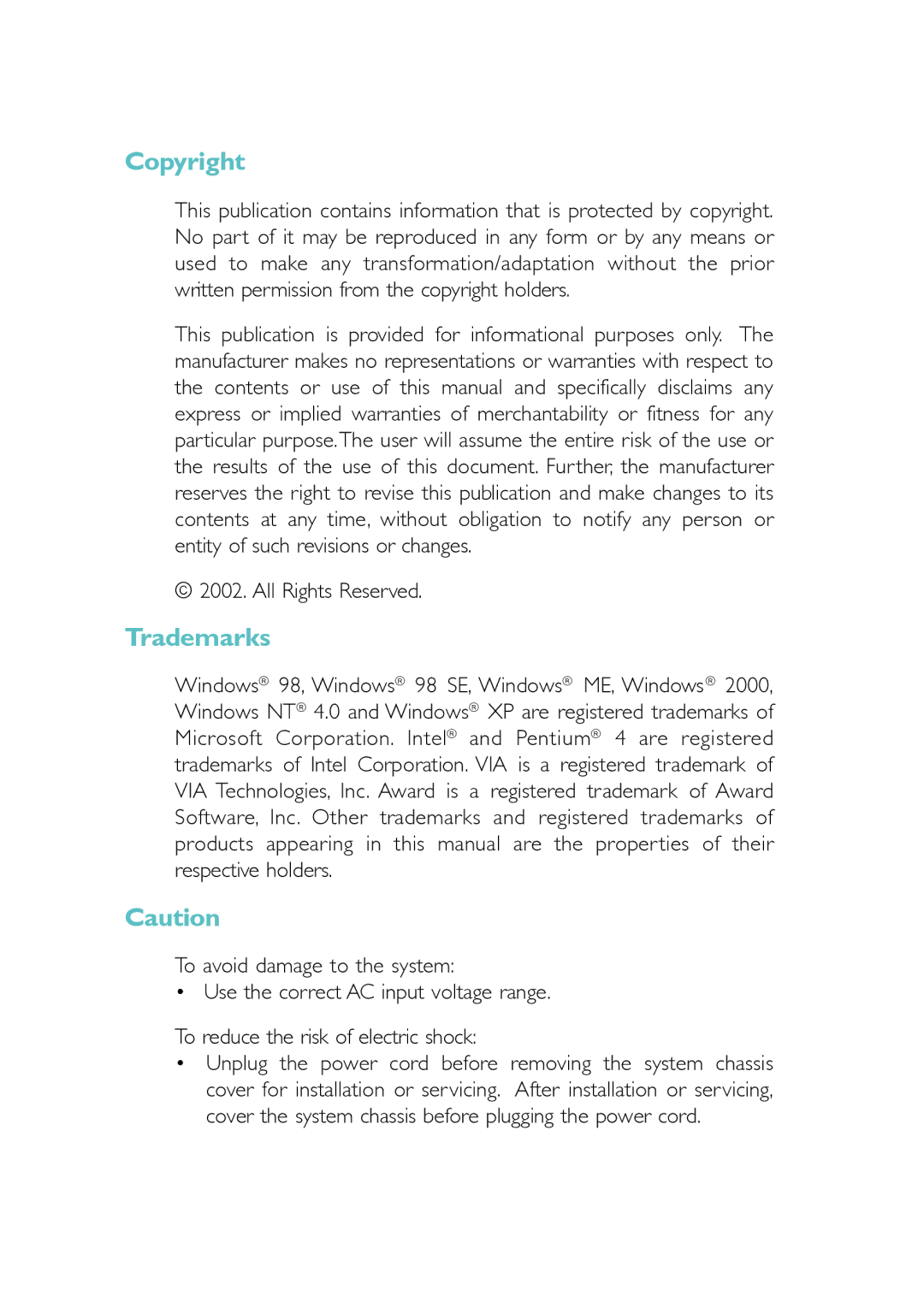 DFI PM12-EL, PM12-EC user manual Copyright, Trademarks, All Rights Reserved 