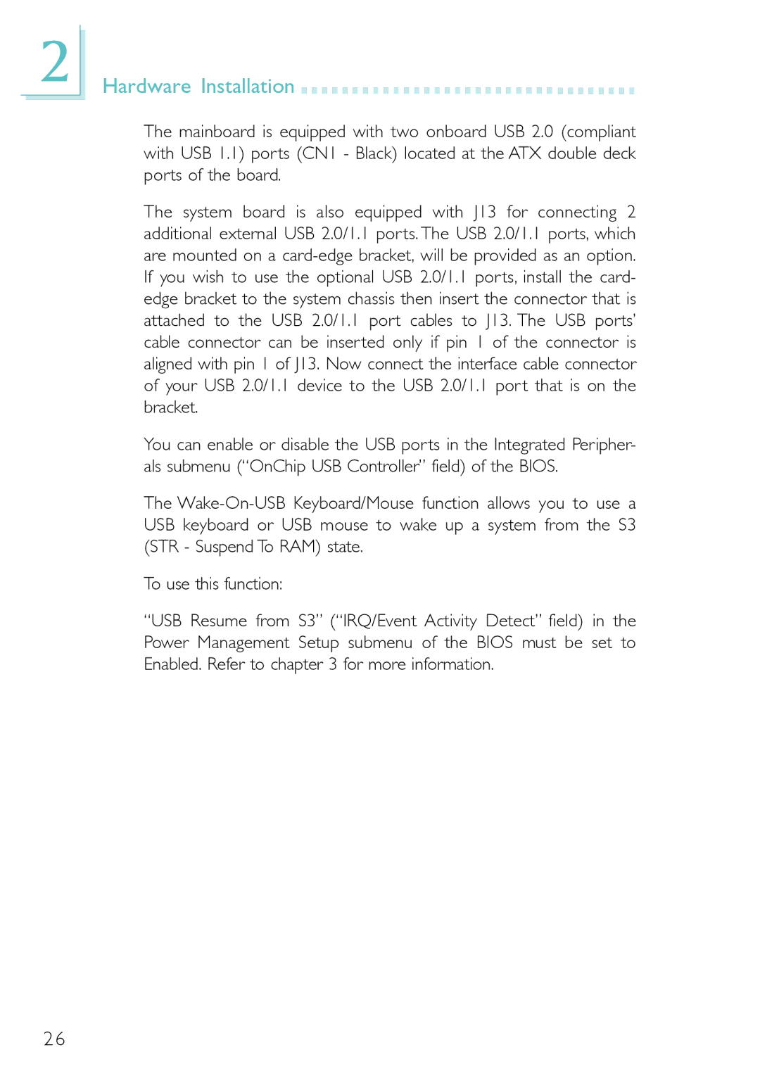 DFI PM12-EL, PM12-EC user manual Hardware Installation 