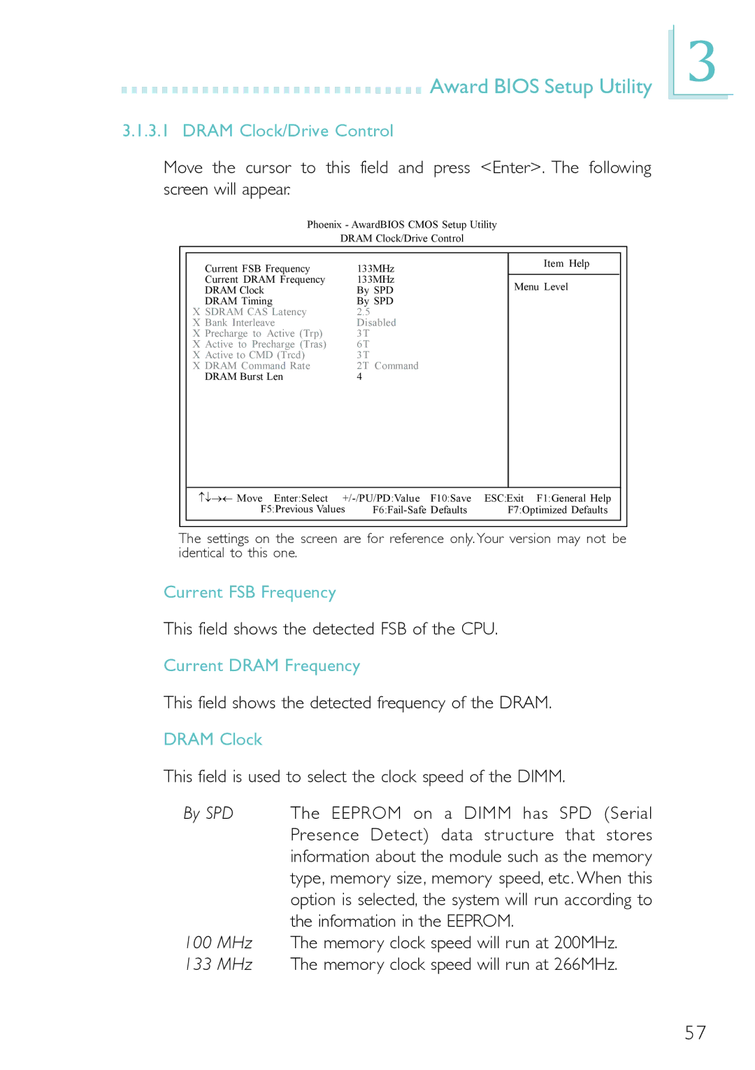 DFI PM12-EC, PM12-EL user manual Dram Clock/Drive Control, Current FSB Frequency, Current Dram Frequency 