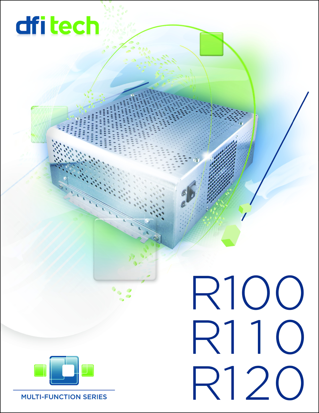 DFI R120, R110, Multi-Function Series, R100 manual 