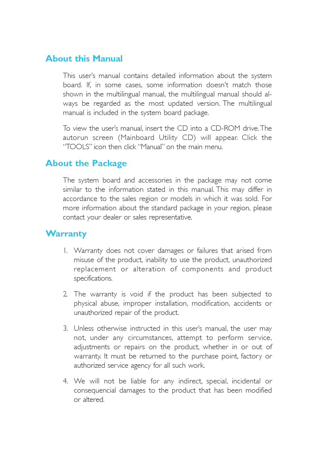 DFI 915g-tmgf, system board, 915gv-tml user manual About this Manual 