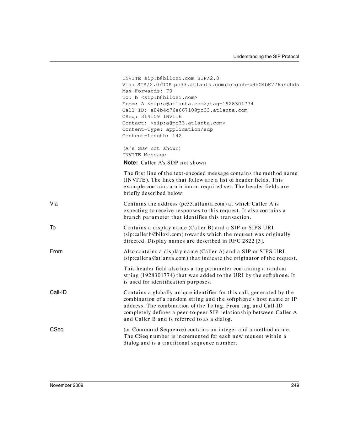 Dialogic 6.2 manual Via, November 249 