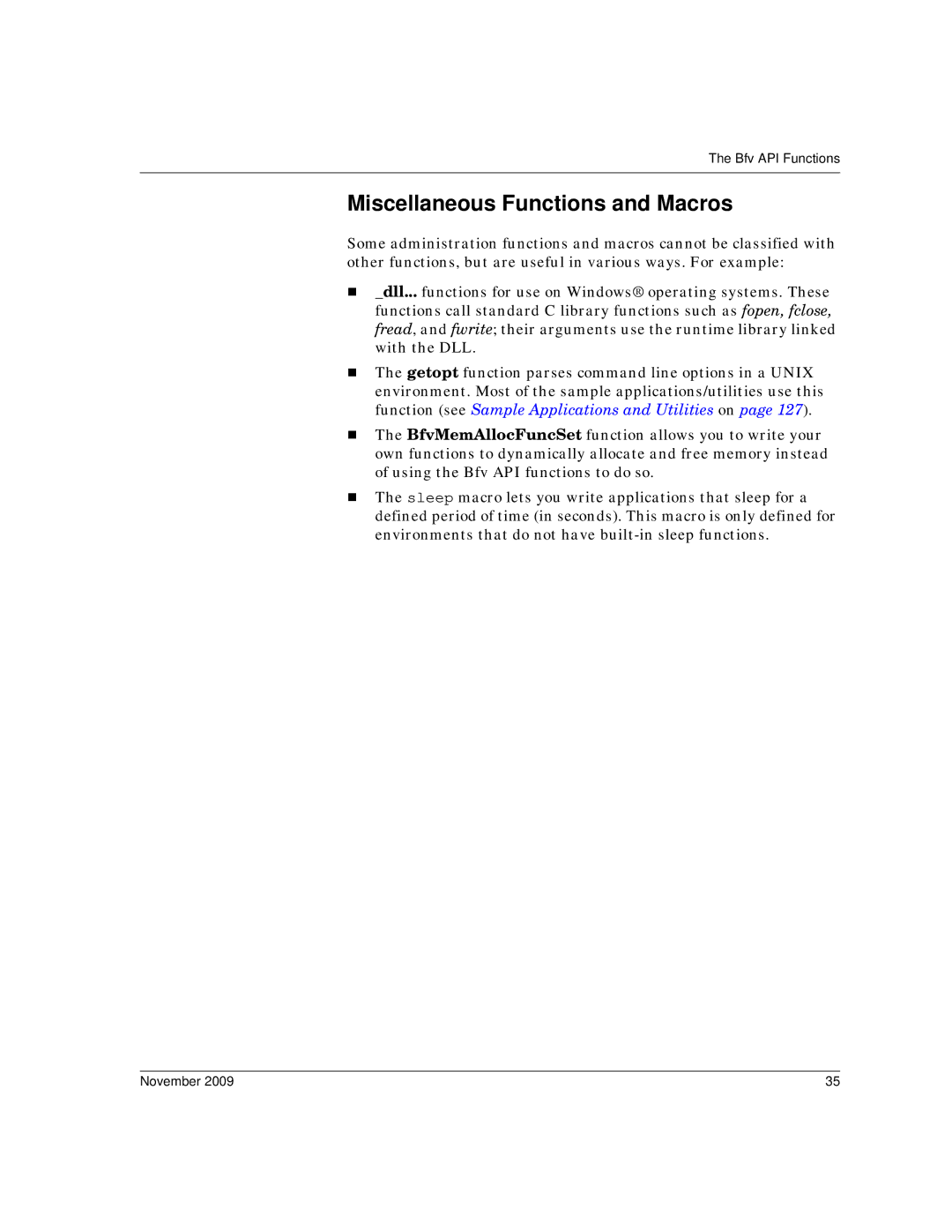 Dialogic 6.2 manual Miscellaneous Functions and Macros 