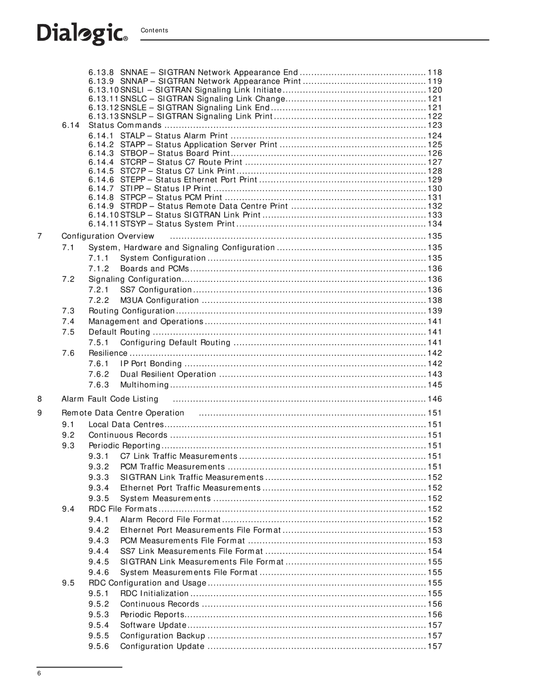 Dialogic SS7G2X manual Snnae Sigtran Network Appearance End 