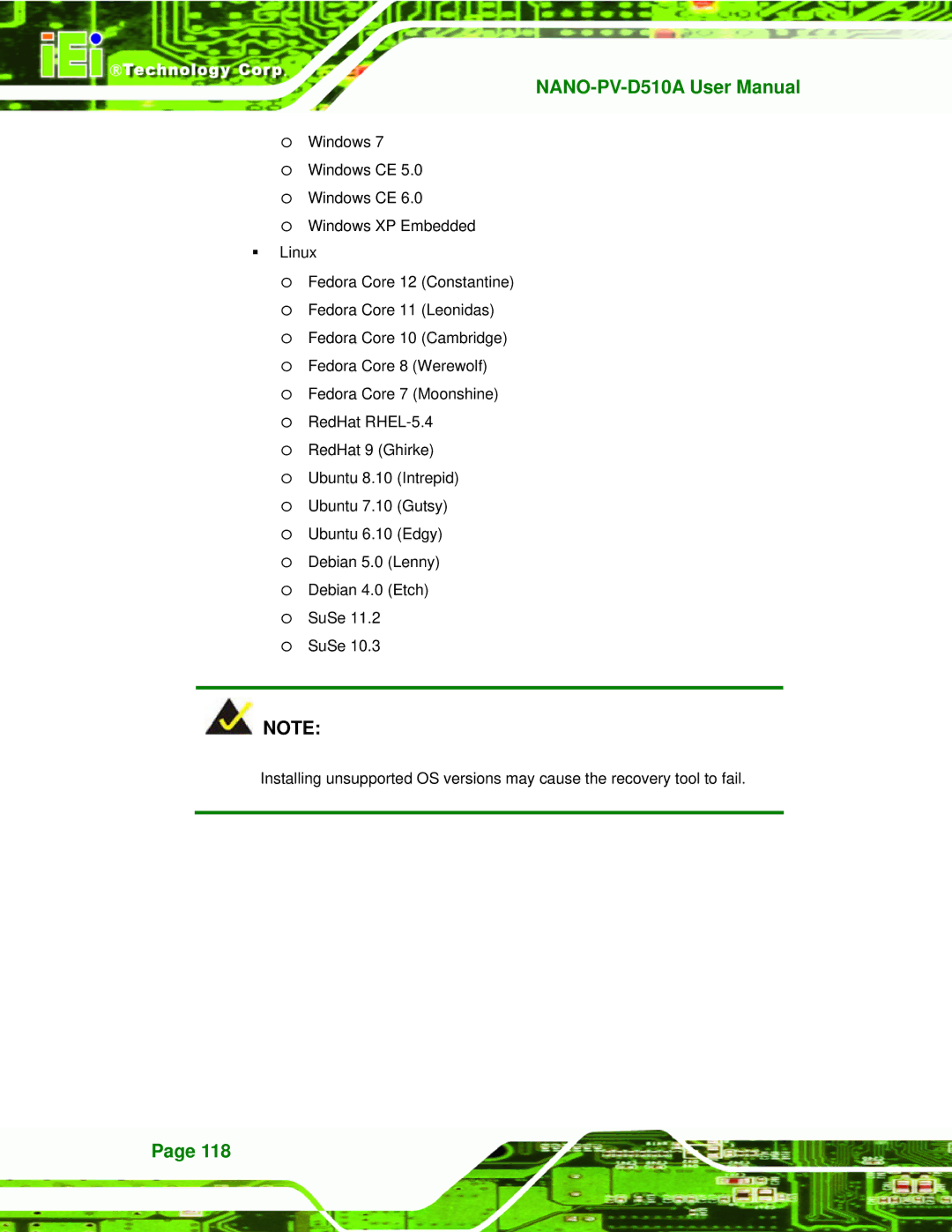 Dialogue Tech NANO-PV-D510A user manual 