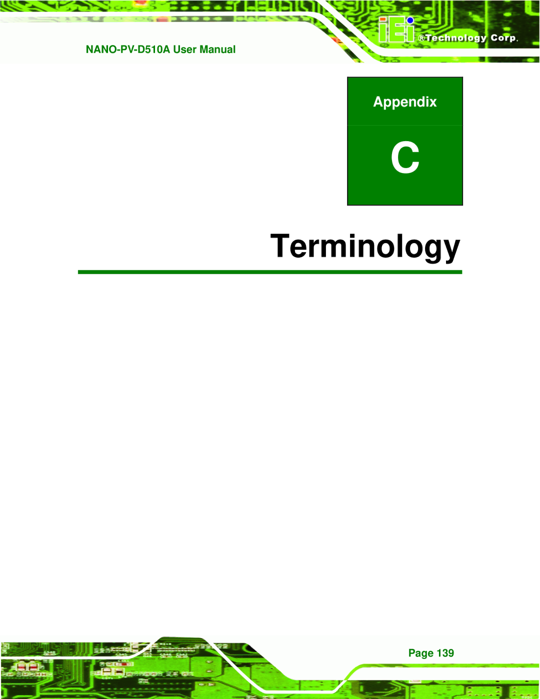 Dialogue Tech NANO-PV-D510A user manual Terminology 