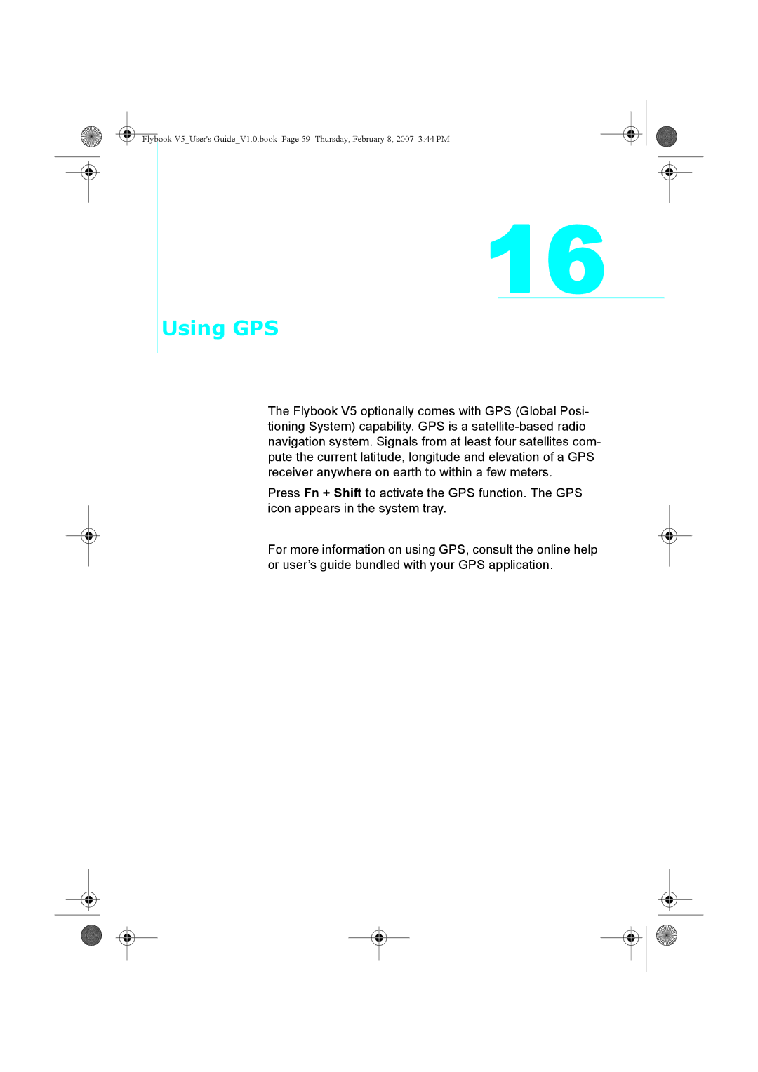 Dialogue Tech V5W1BBHA user manual Using GPS 