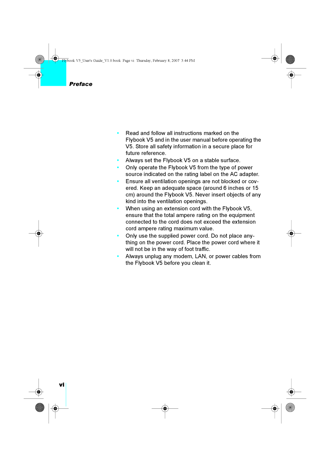 Dialogue Tech V5W1BBHA user manual Preface 