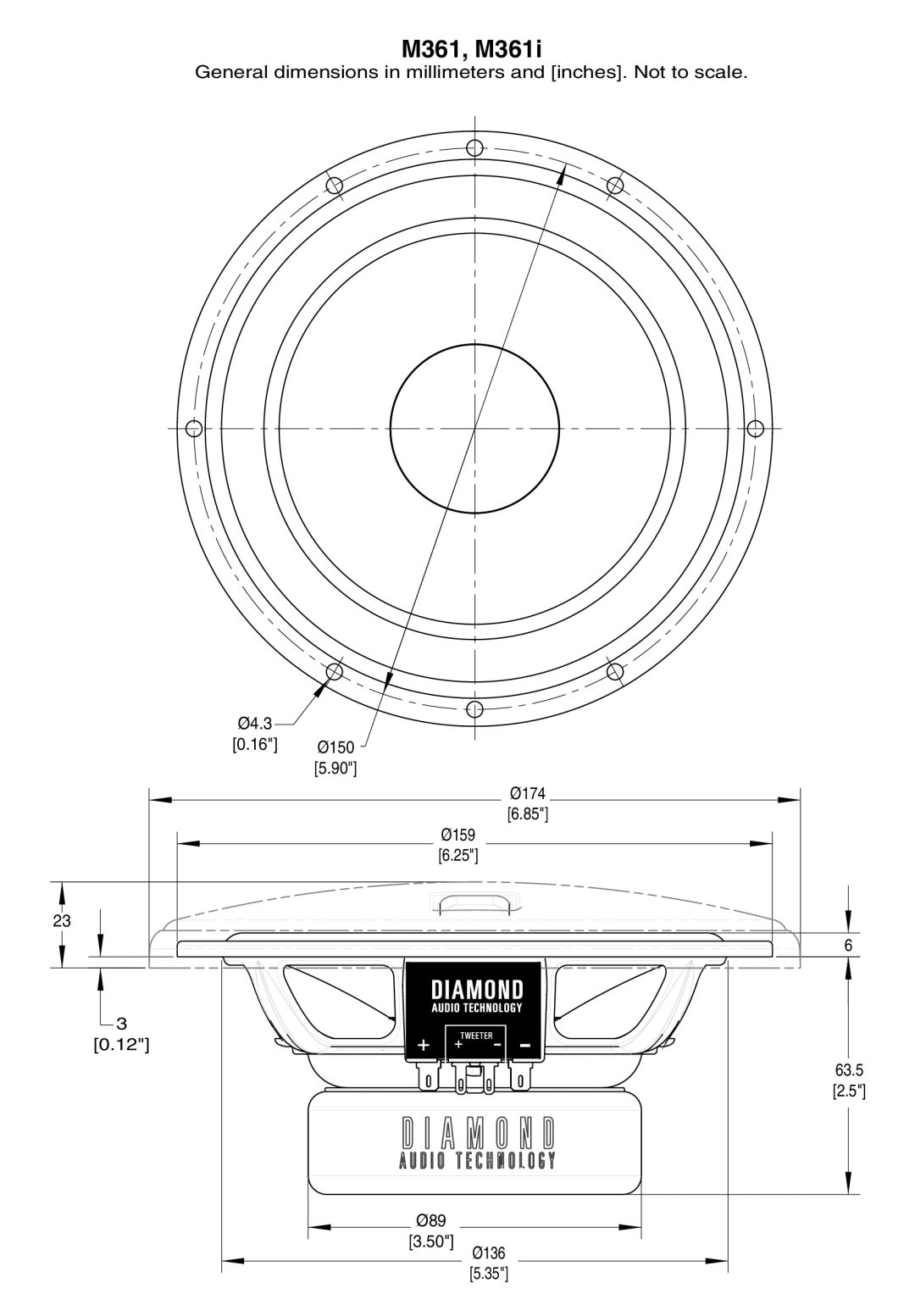 Diamond Audio Technology M331I - M341I owner manual M361, M361i 