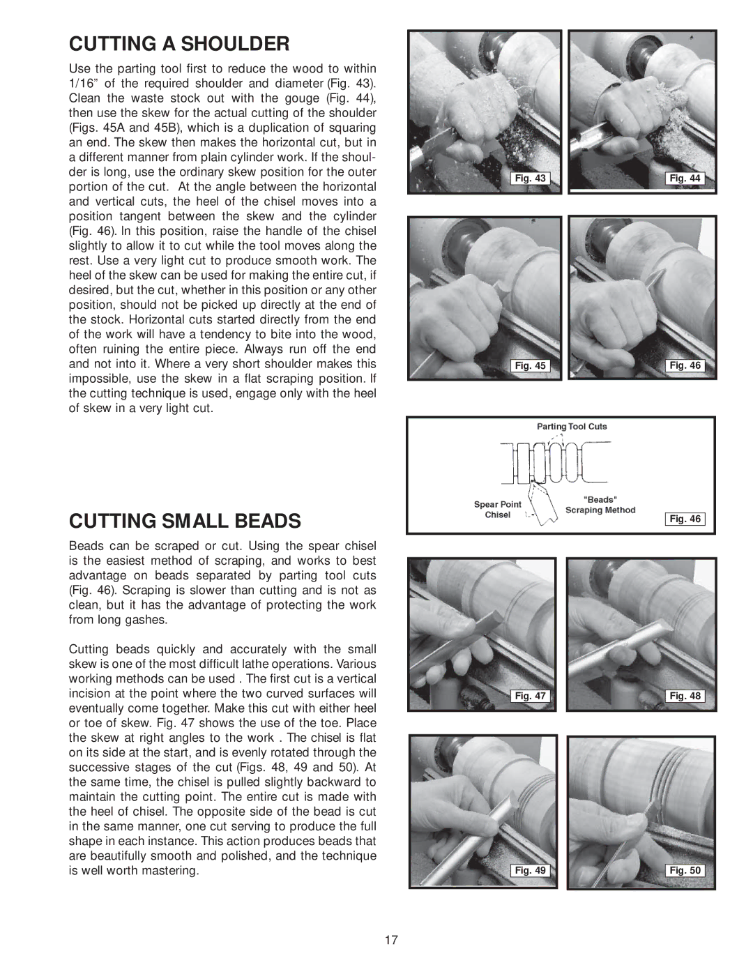 Diamond Systems 46-756 instruction manual Cutting a Shoulder, Cutting Small Beads 