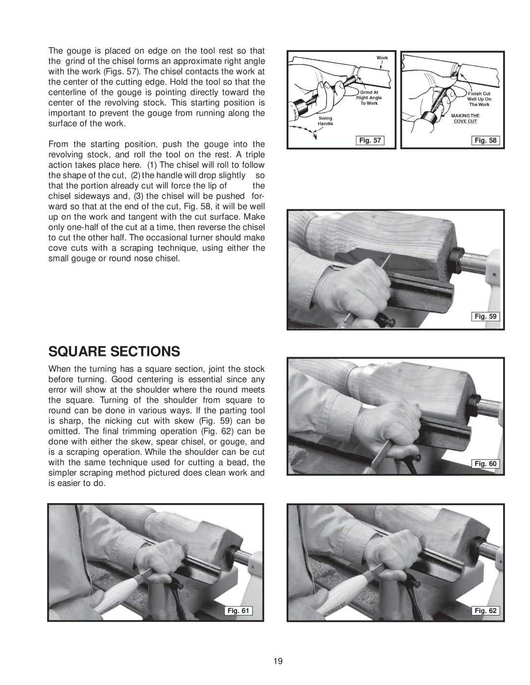 Diamond Systems 46-756 instruction manual Square Sections 