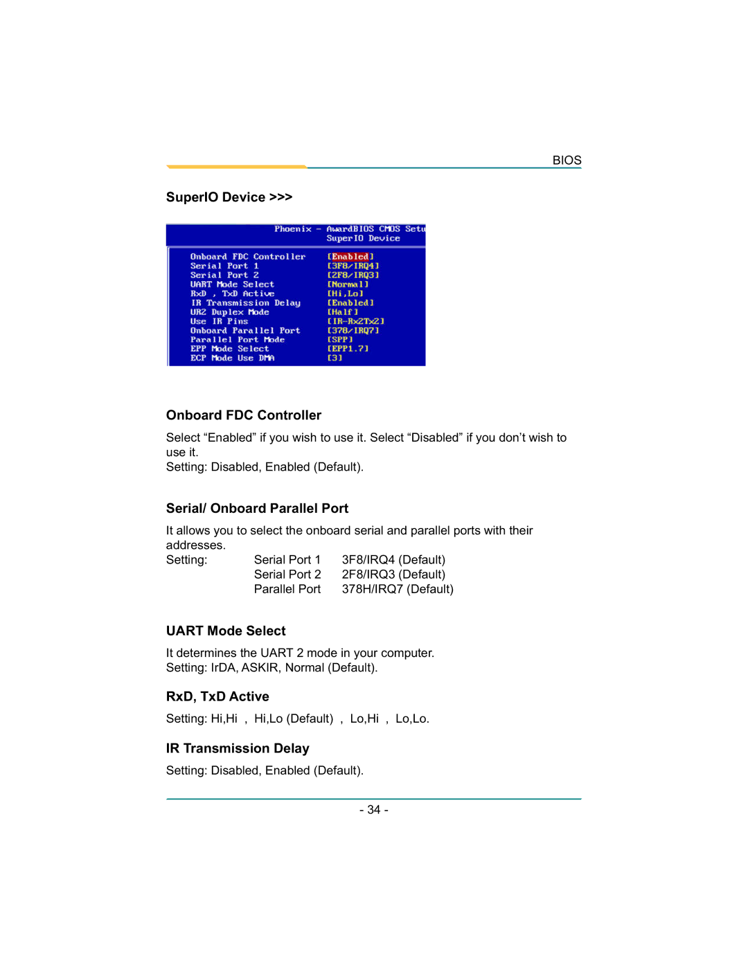 Diamond Systems LX800 PC/104 SuperIO Device Onboard FDC Controller, Serial/ Onboard Parallel Port, Uart Mode Select 