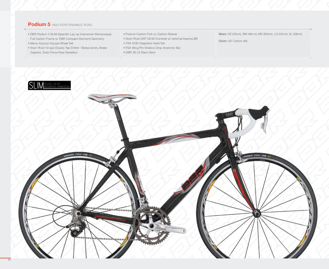 Diamondback 2007 manual Podium 5 High Performance Road 