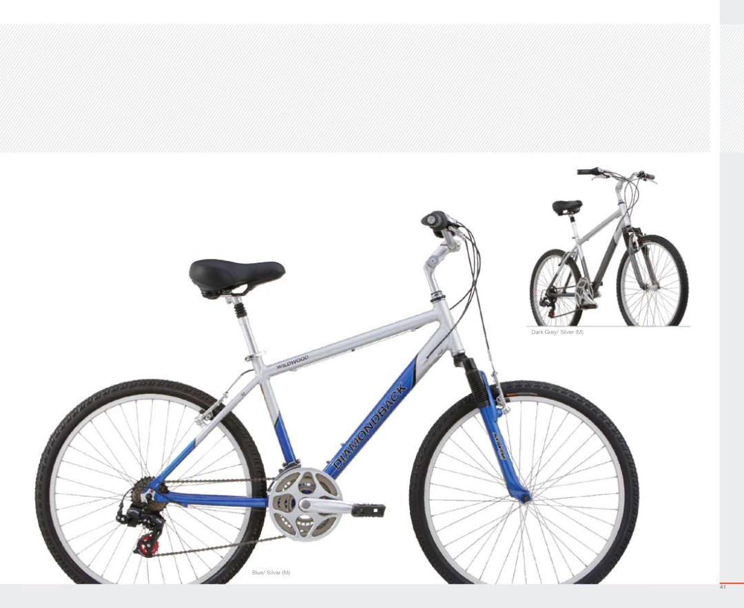 Diamondback 2007 manual Dark Grey/ Silver M Blue/ Silver M 