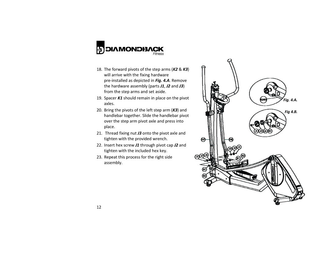 Diamondback 500ER manual 