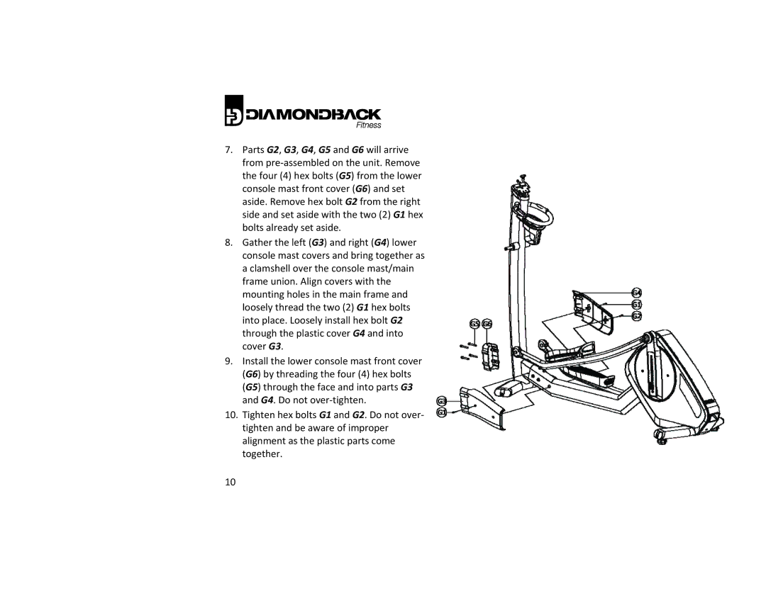 Diamondback 500ER manual 