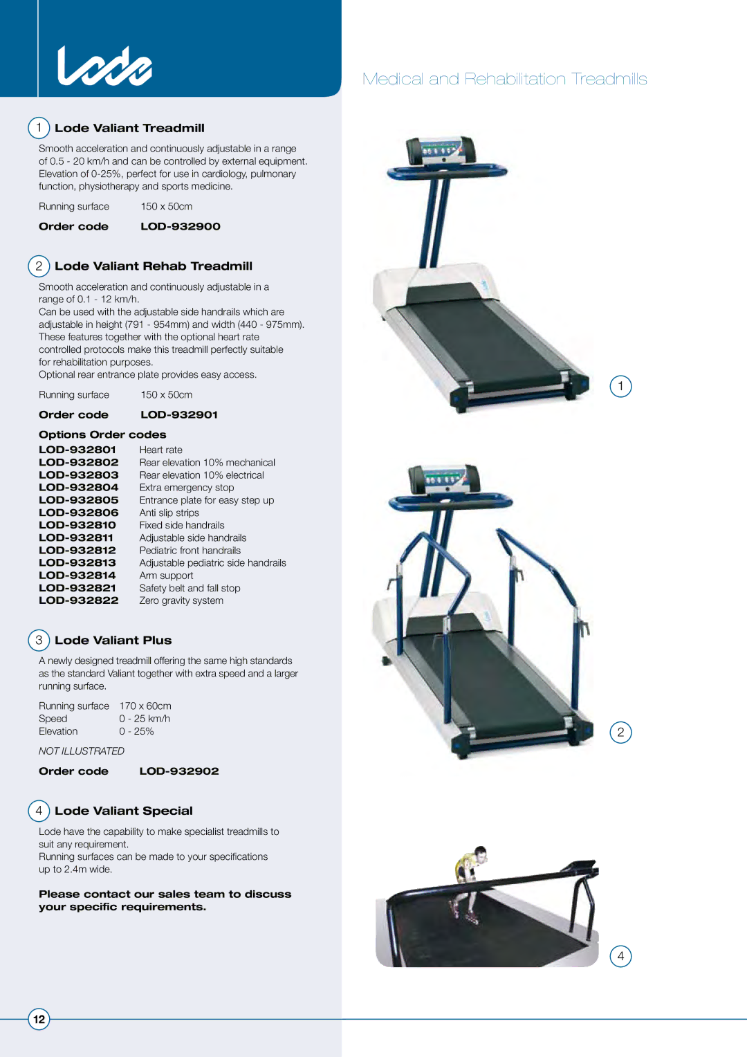 Diamondback Lode Valiant Treadmill manual Lode Valiant Rehab Treadmill, Lode Valiant Plus, Lode Valiant Special 