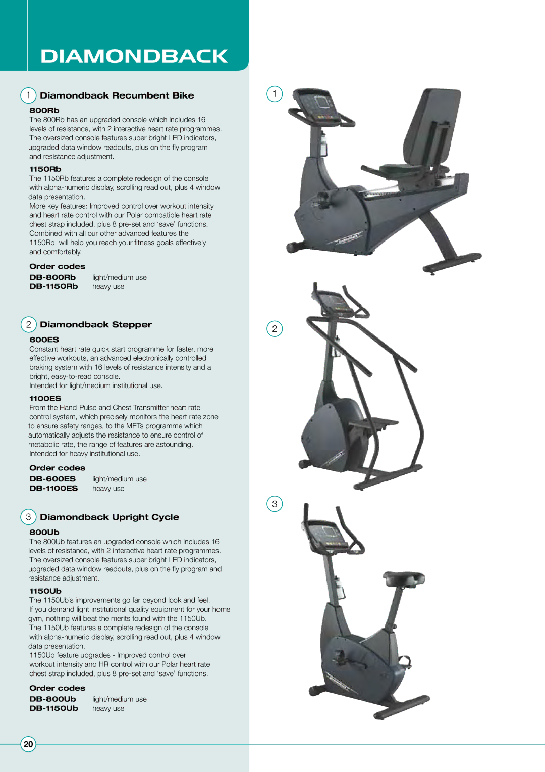 Diamondback Lode Valiant Treadmill manual Diamondback Recumbent Bike, Diamondback Stepper, Diamondback Upright Cycle 