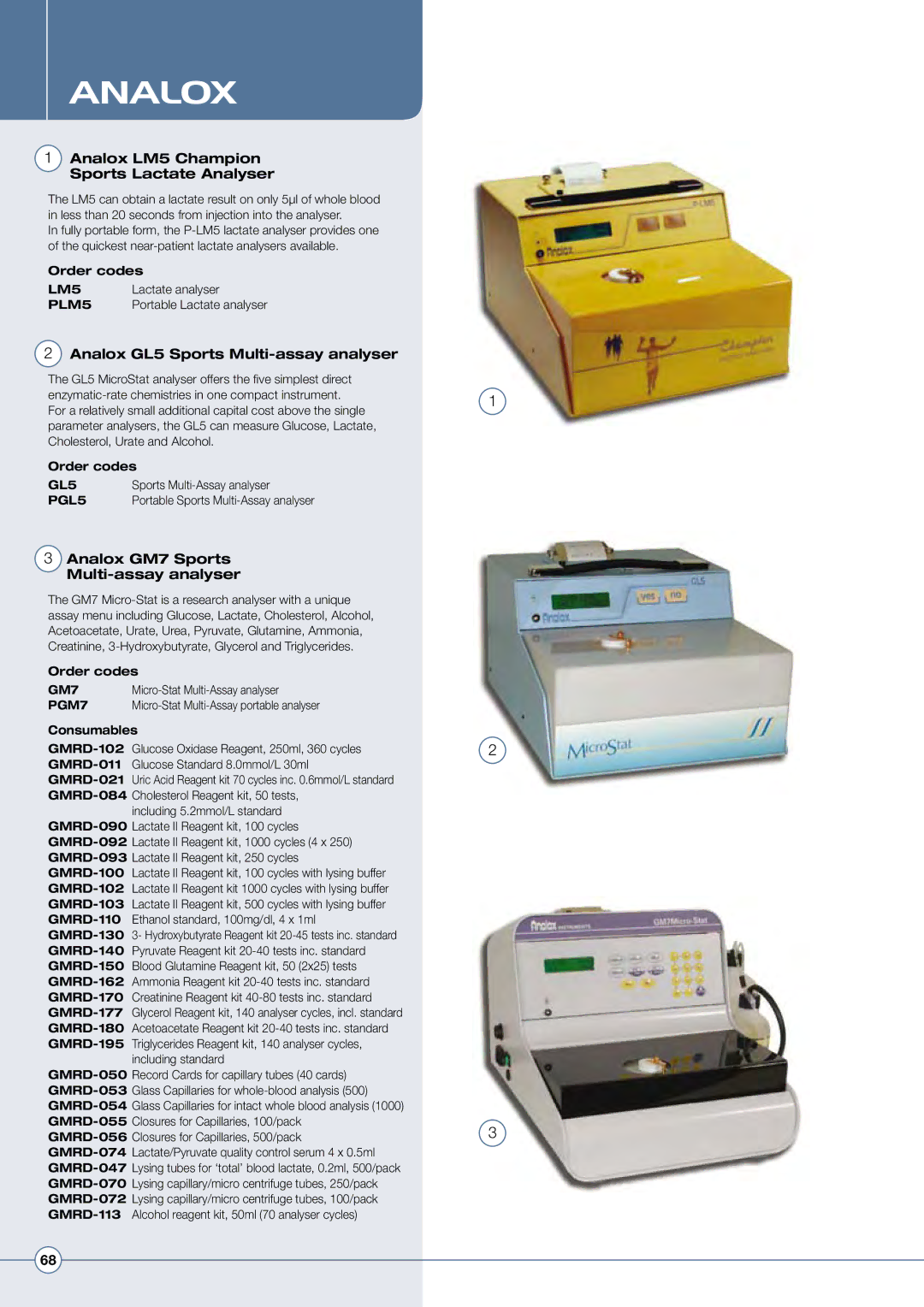 Diamondback Lode Valiant Treadmill Analox LM5 Champion Sports Lactate Analyser, Analox GL5 Sports Multi-assay analyser 