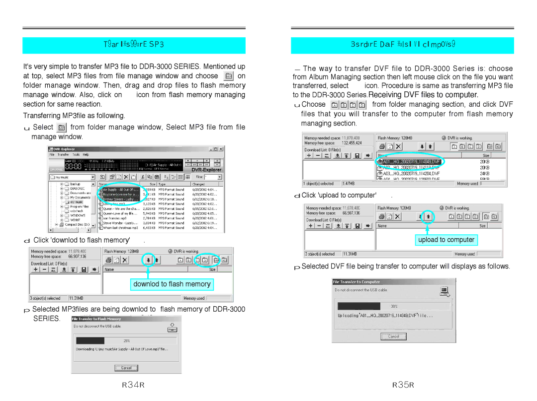 Diasonic Tech DDR-3256R, DDR-3128R, DDR-3032R, DDR-3064R user manual Series 