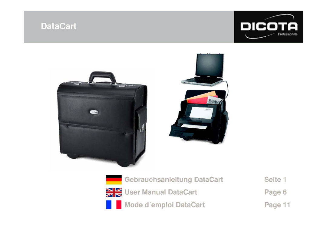 Dicota DataCart user manual 