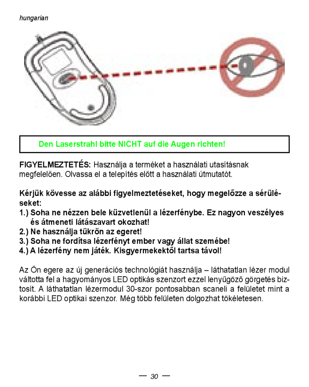 Dicota Stream manual Hungarian 