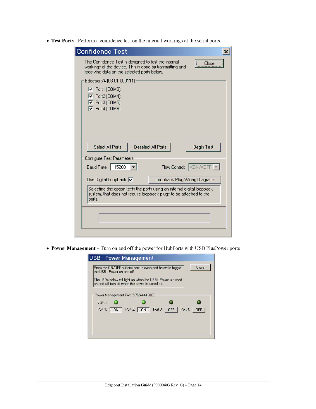 Digi 1 manual Edgeport Installation Guide 90000403 Rev. G 