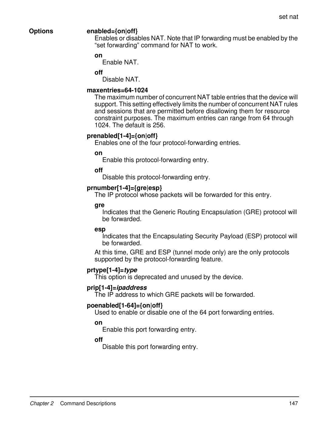 Digi 90000566_H Maxentries=64-1024, Prenabled1-4=onoff, Prnumber1-4=greesp, Gre, Esp, Prtype1-4=type, Prip1-4=ipaddress 