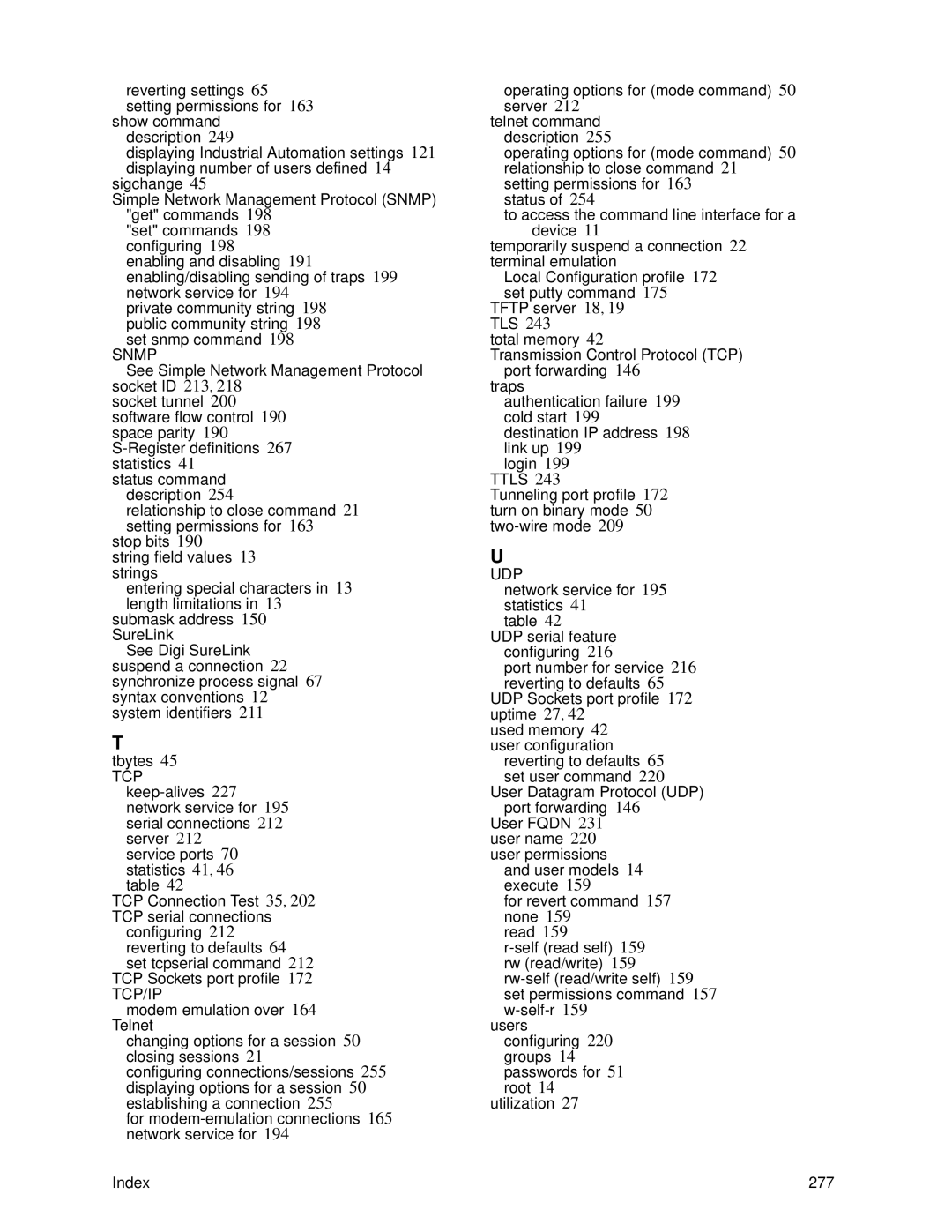 Digi 90000566_H manual Snmp 