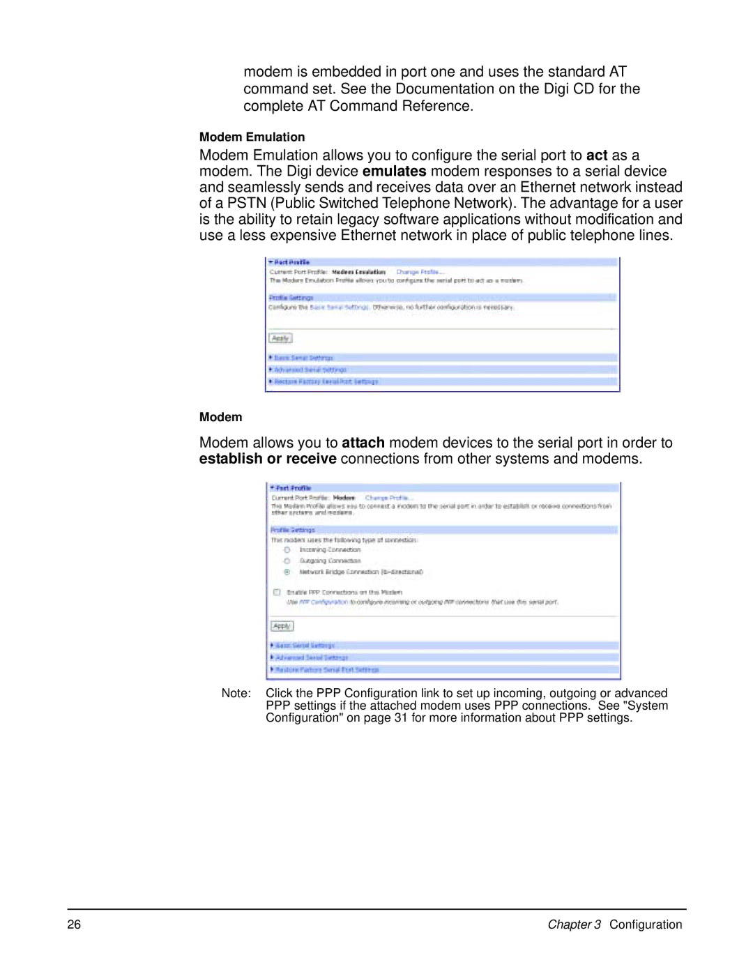 Digi 90000583_A manual Modem Emulation 