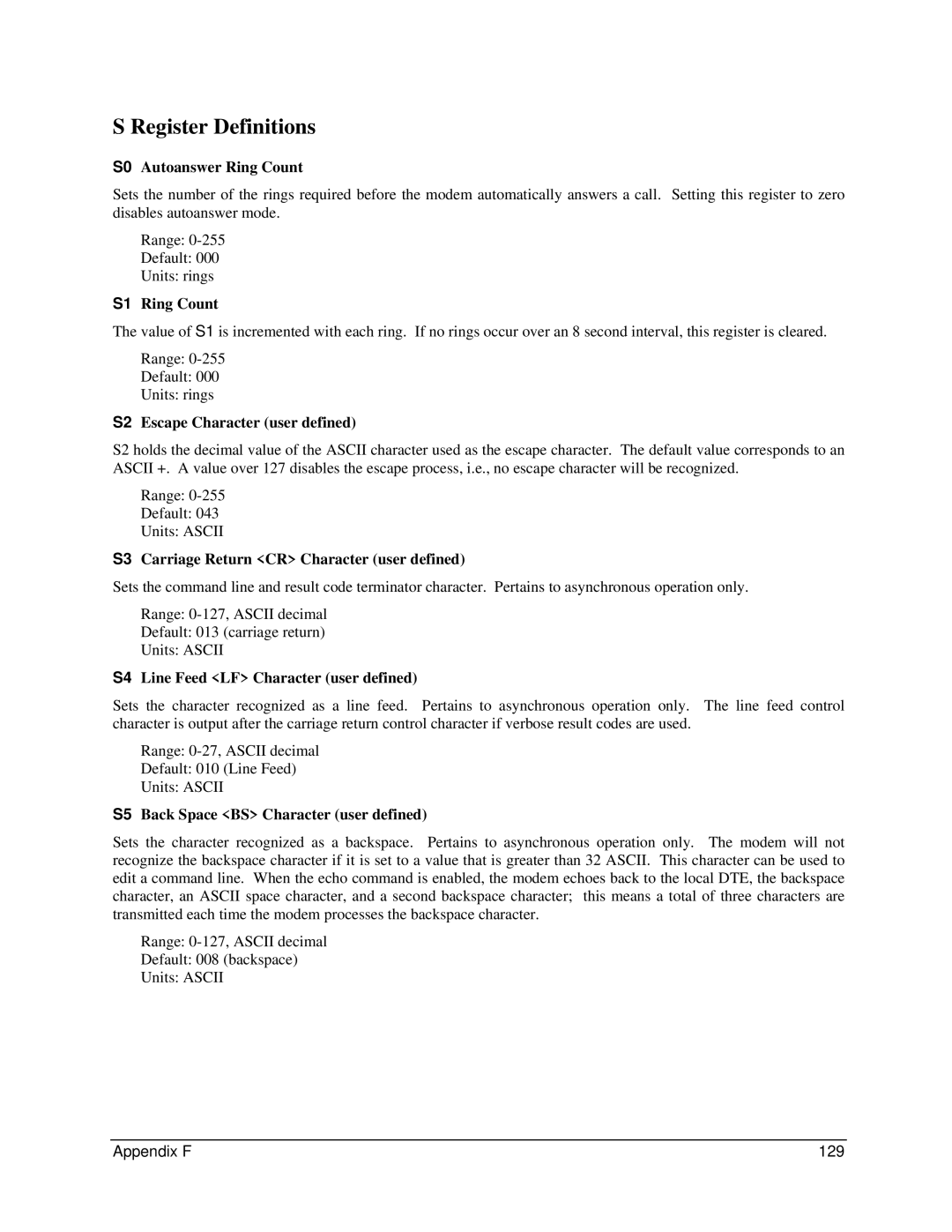 Digi 90031300 manual Register Definitions 