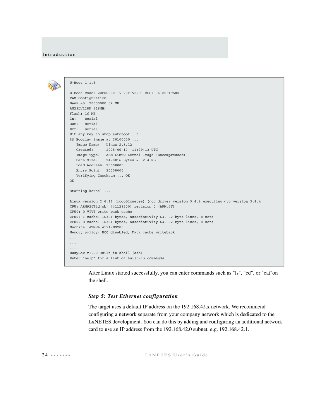 Digi 9P 9360/9750 manual Test Ethernet configuration 