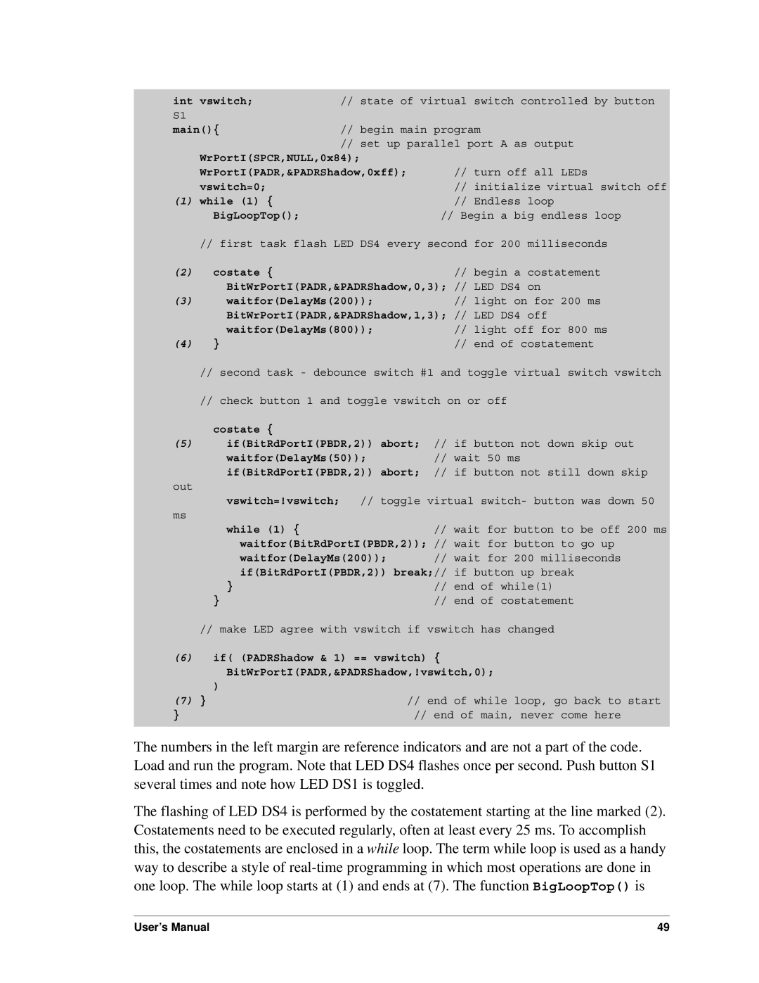 Digi BL1800 user manual Int vswitch 