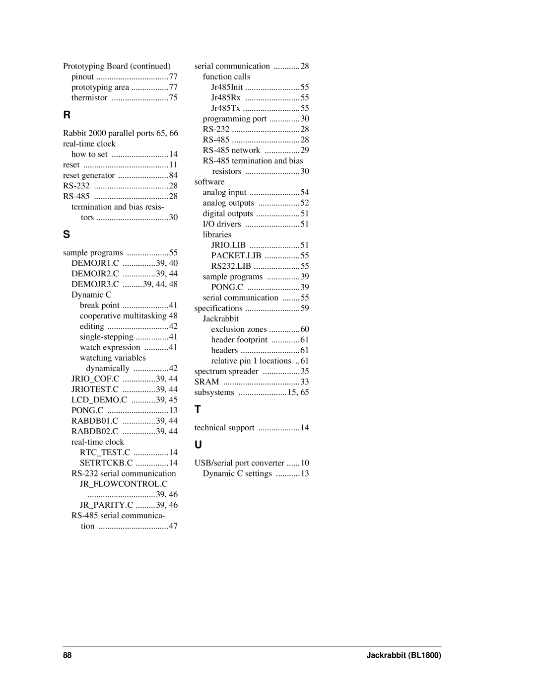 Digi BL1800 user manual RABDB01.C RABDB02.C 