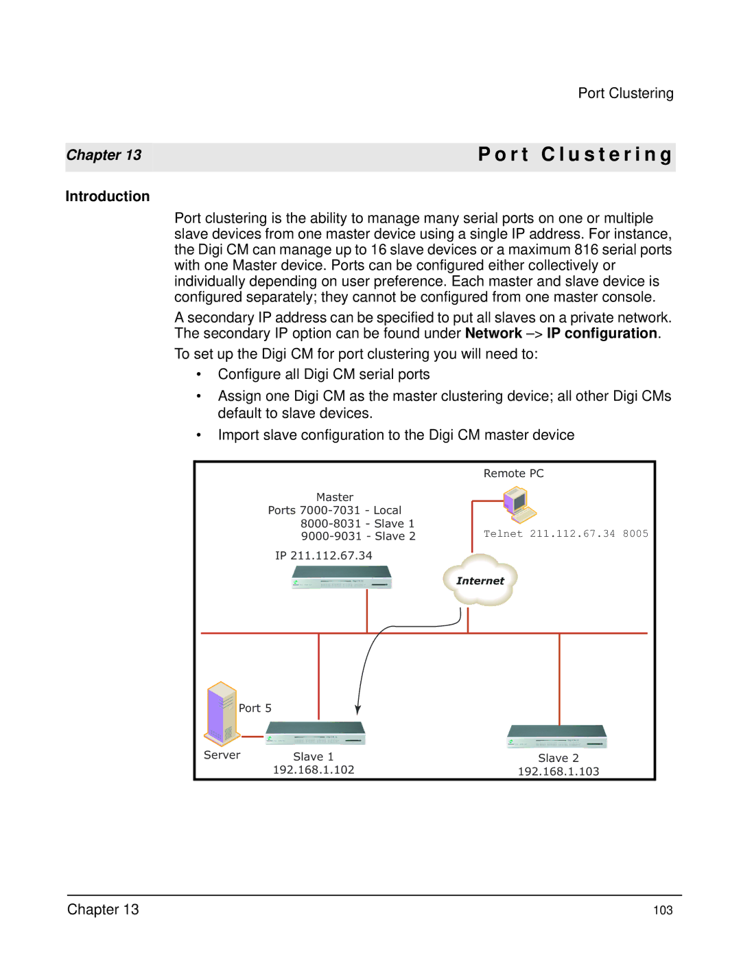 Digi Digi CM manual R t C l u s t e r i n g, Introduction 