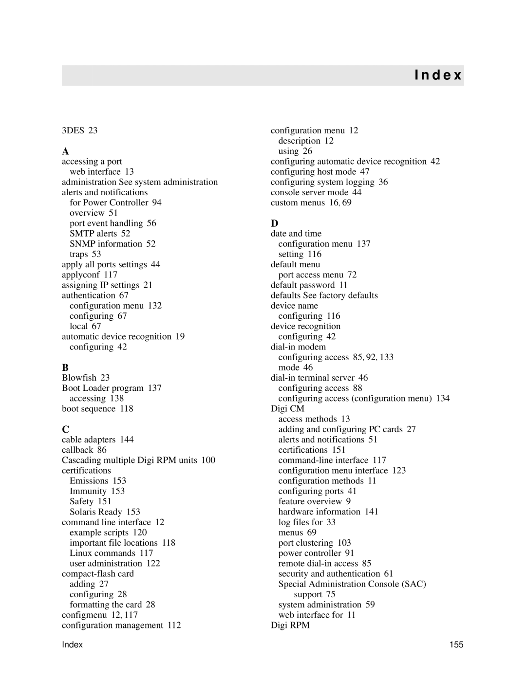 Digi Digi CM manual D e 