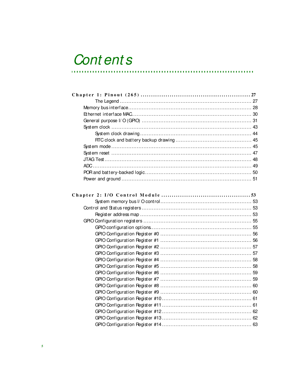 Digi NS9215 manual Contents 