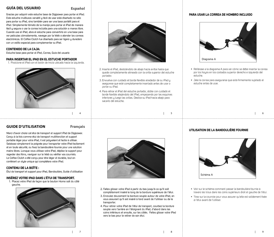 Digi PO-HS500 manual Guía del Usuario, Guide d’Utilisation, Español 