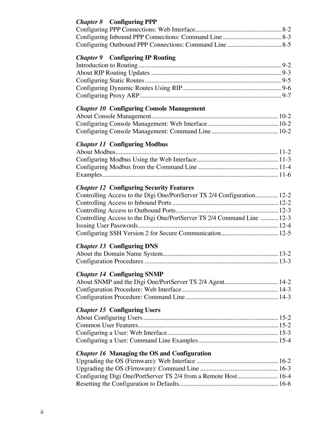 Digi TS 4, TS 2/4 manual Configuring DNS 