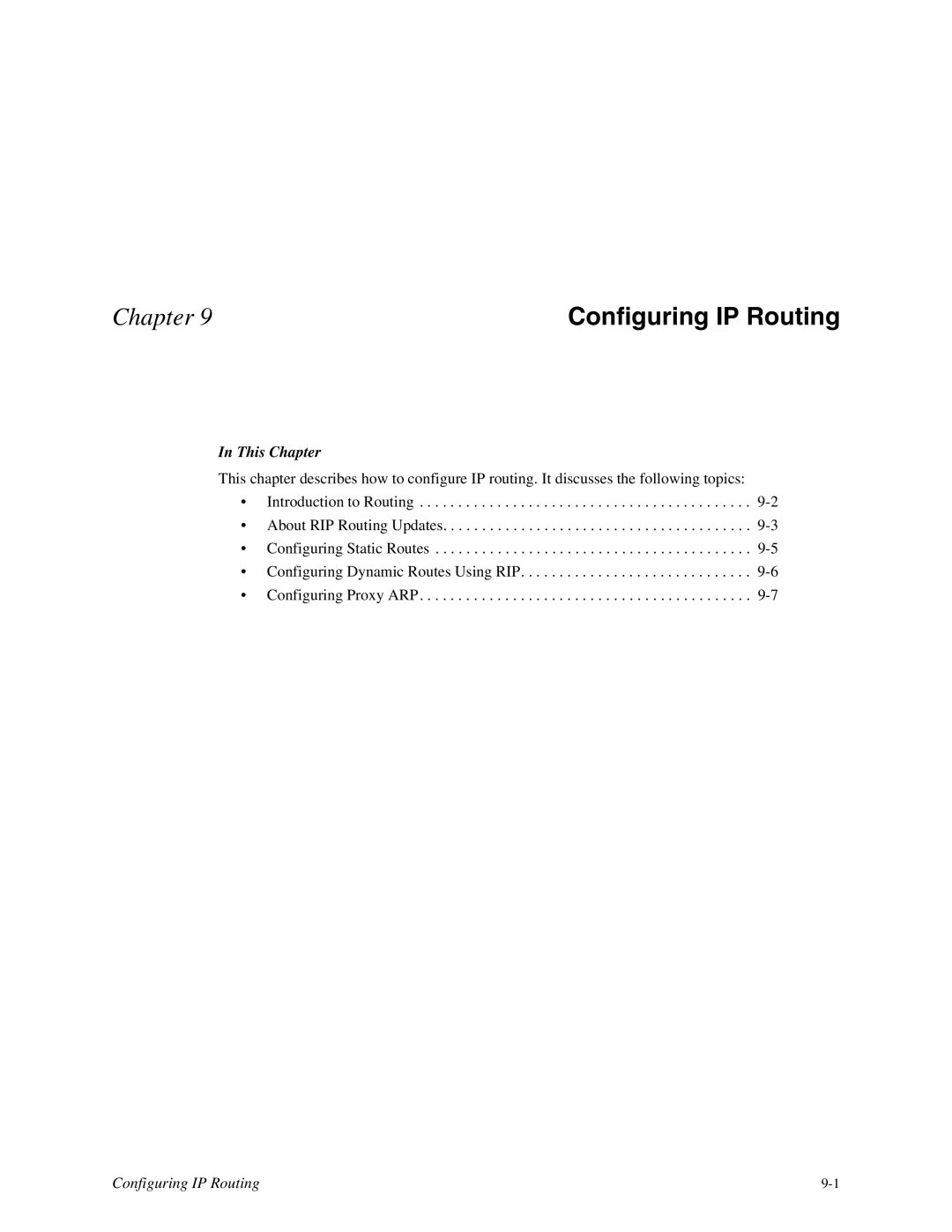 Digi TS 2/4, TS 4 manual Configuring IP Routing 