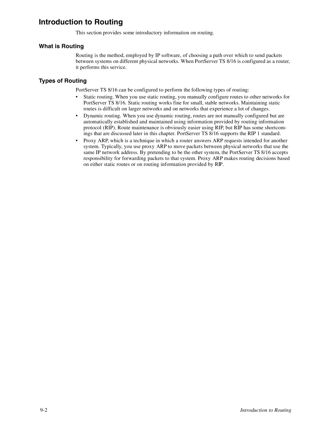 Digi TS8, 16 manual Introduction to Routing, What is Routing, Types of Routing 