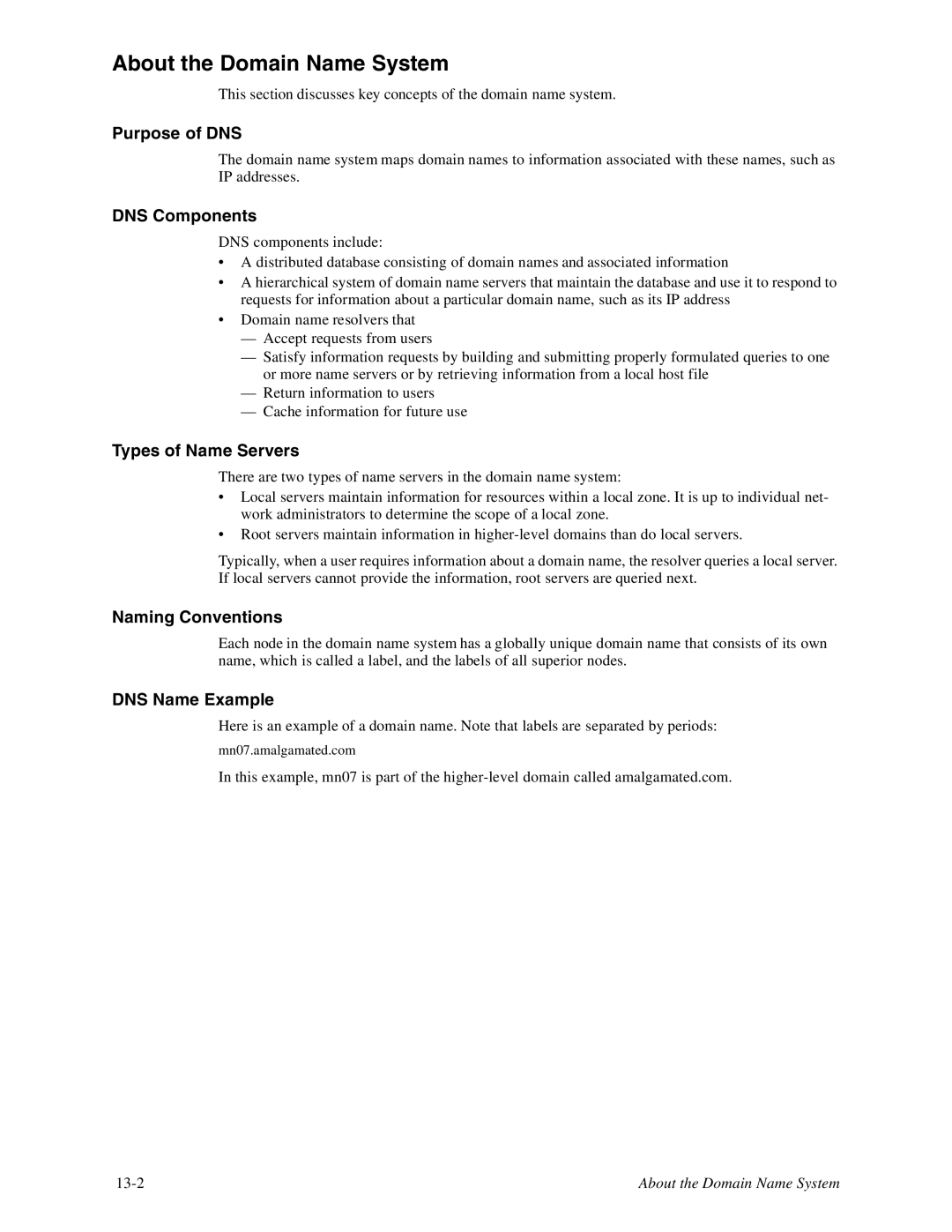 Digi TS8, 16 manual About the Domain Name System 