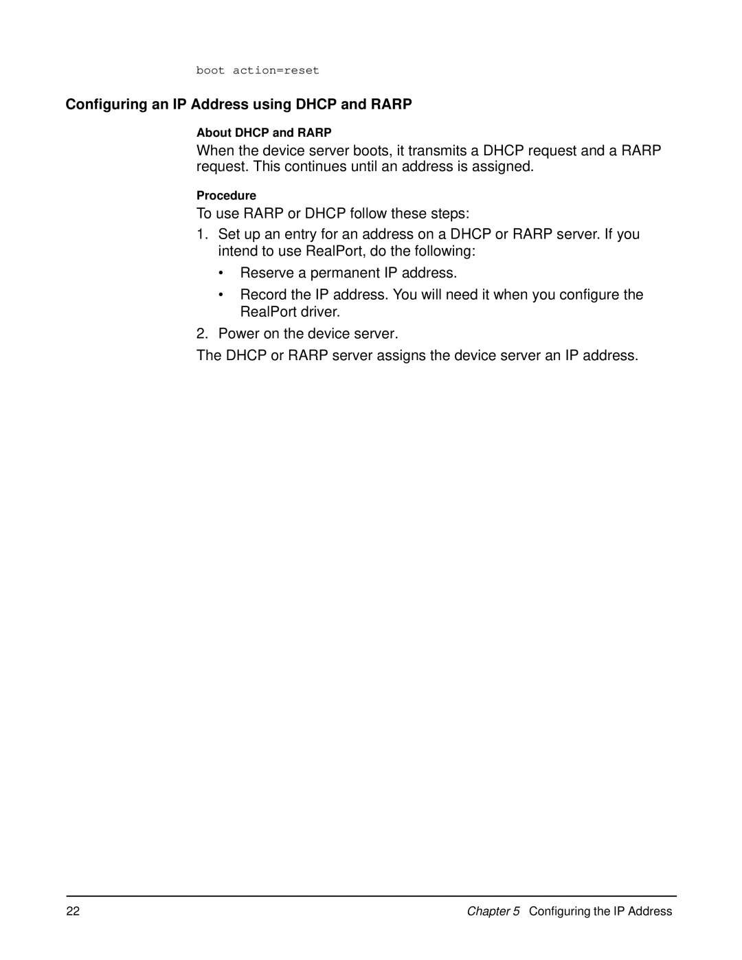 Digi W manual Configuring an IP Address using Dhcp and Rarp 