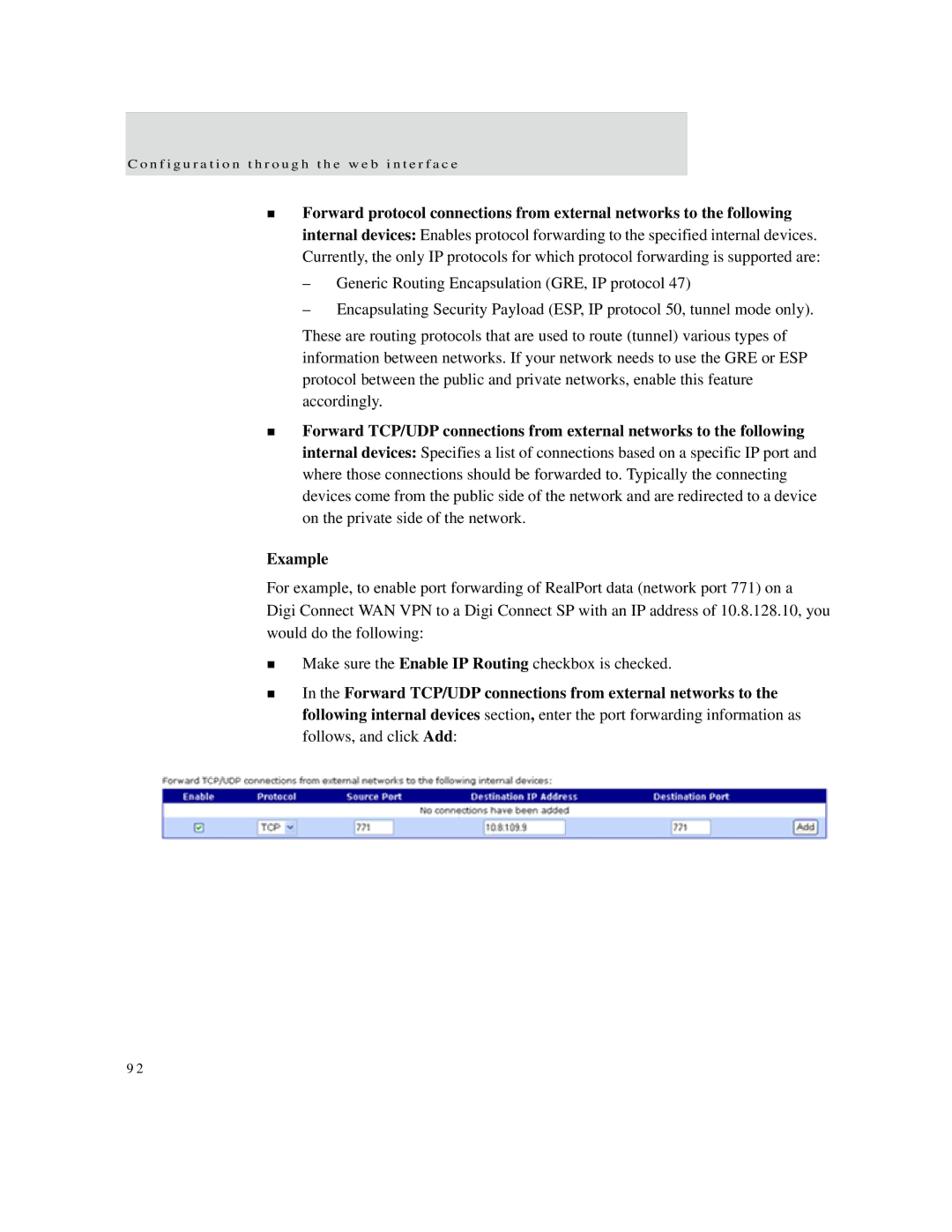 Digi X2 manual Example 