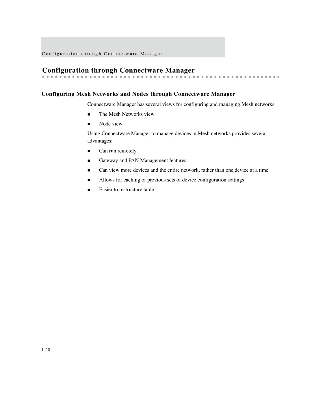 Digi X2, X8, X4 manual Configuration through Connectware Manager 